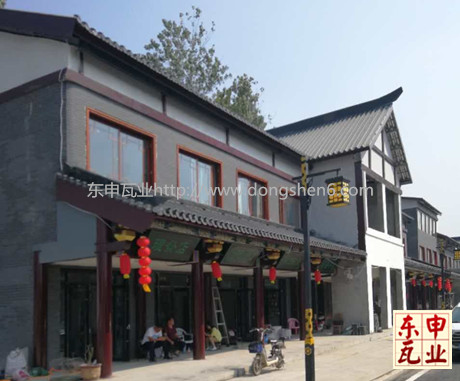 仿古鋁瓦屋面 仿古鋁瓦屋面